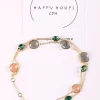 Danefæ Schmuck>Happy Hoop Cph Rachel Armband Guldfarvet/Multi