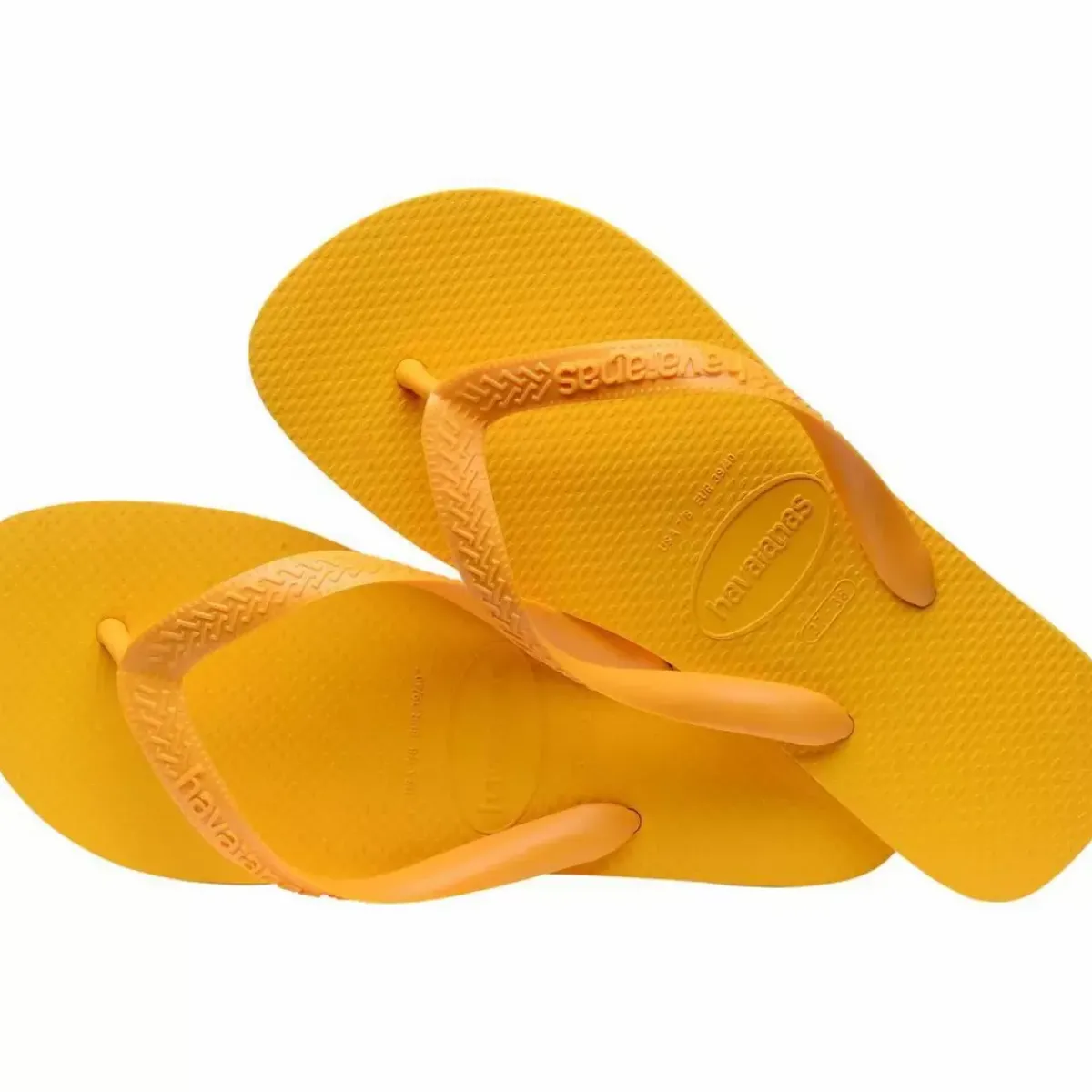Danefæ Zehentrenner Und Slides>Havaianas Top Flipflops Pop Yellow