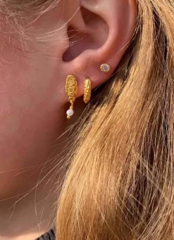 Danefæ Schmuck>Hultquist Cph Mini Fay Stickers Guldbelagt