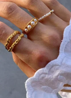 Danefæ Schmuck>Hultquist Cph Pearl Ring White