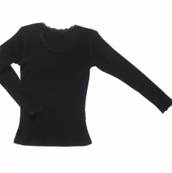 Danefæ Hemden Und Shirts>Joha Blouse Cecilie Wool Black