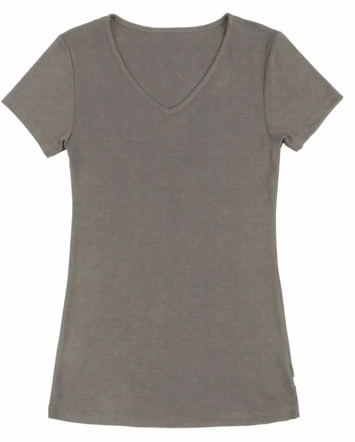 Danefæ T-Shirts>Joha Blouse Ss Sara Wool/Silk Sesame