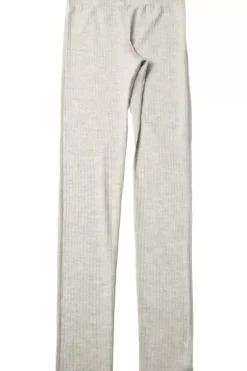 Danefæ Leggings>Joha Leggings Wool Silver Melange