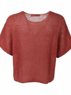 Danefæ Strickwaren>Liberty Sweater Rose Tile
