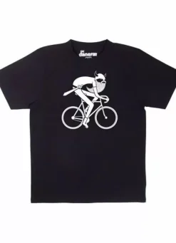 Danefæ T-Shirts>Mande Tee Black Bikingviking (White)