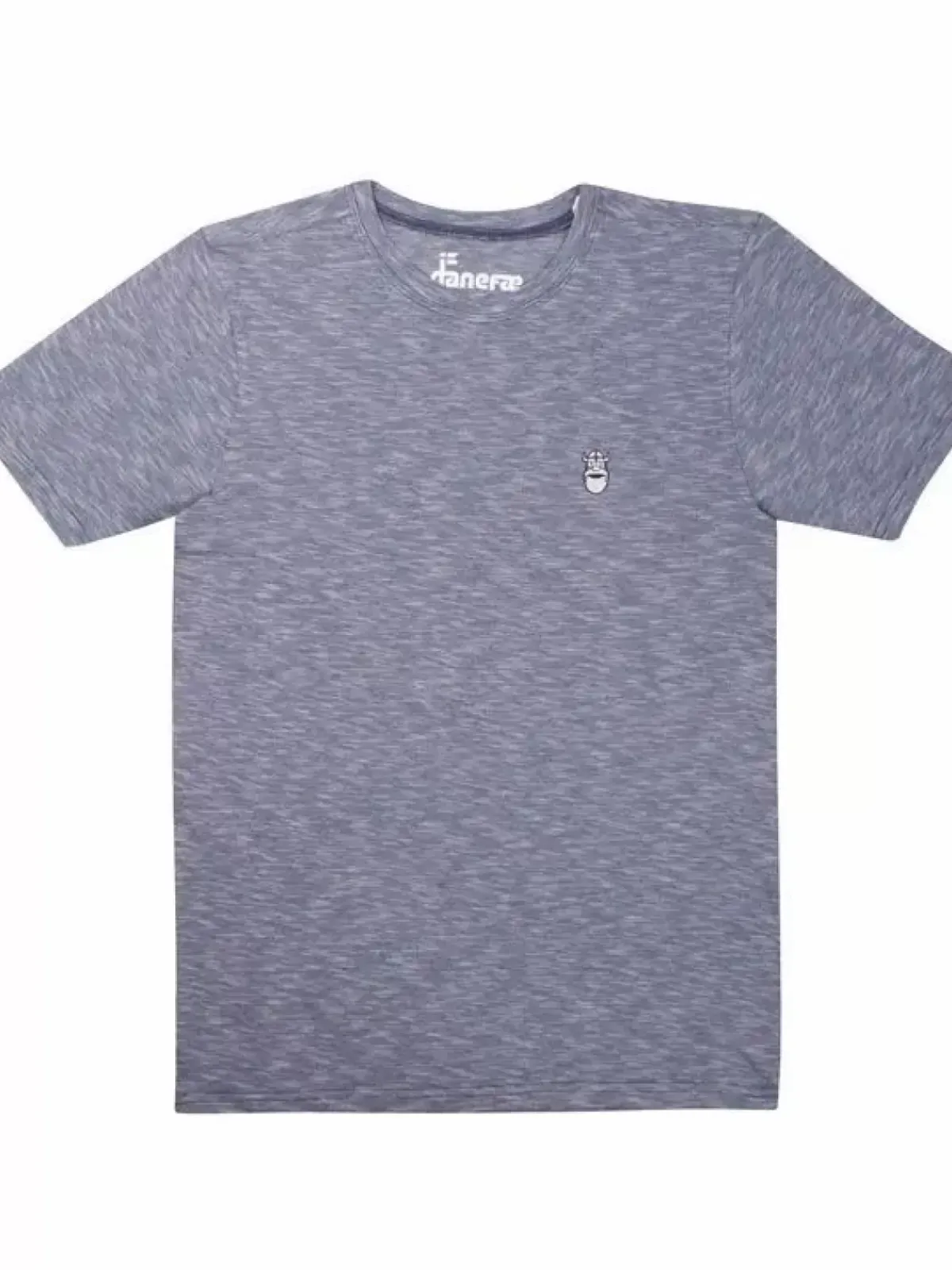 Danefæ T-Shirts>Mande Tee Navy/Milk Erik Embroidery