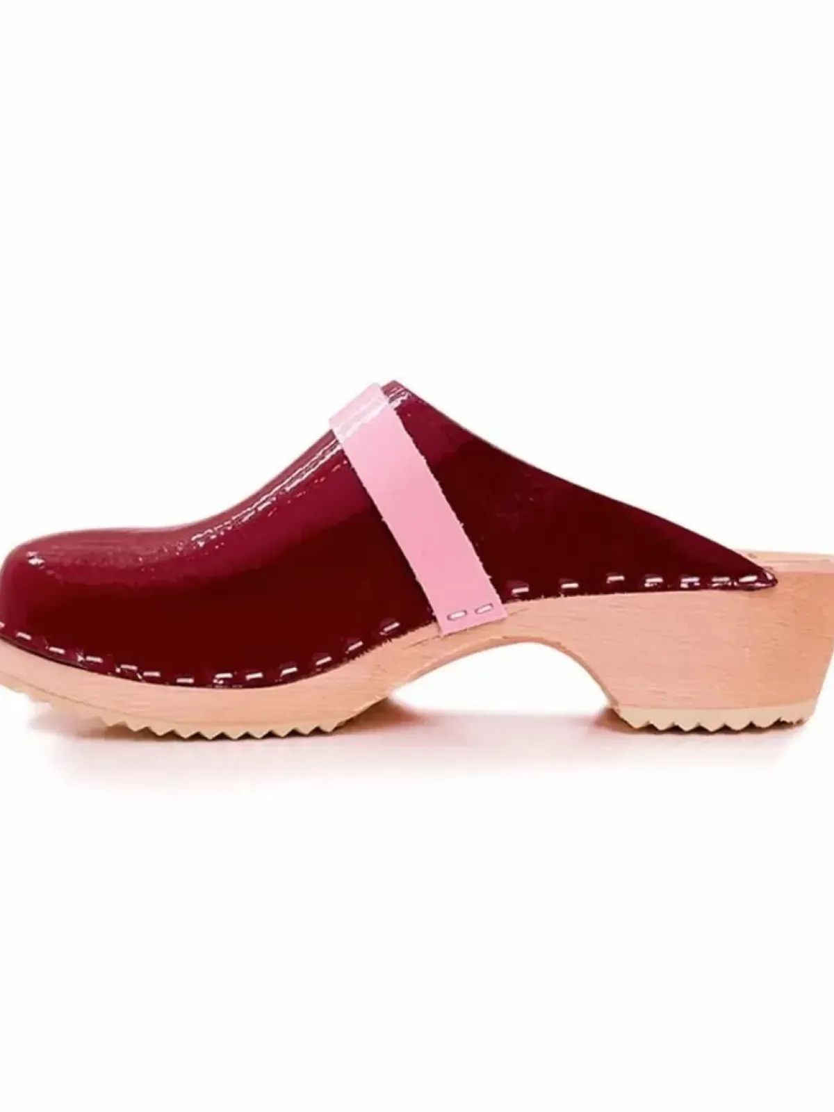 Danefæ Holzschuhe>Mine Traesko Bordeaux/Pink