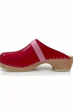 Danefæ Holzschuhe>Mine Traesko Red/Pink