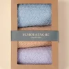 Danefæ Socken Und Strümpfe>M.Moustache Chaussettes Stromper 3-Pak Gaufre Paillettes