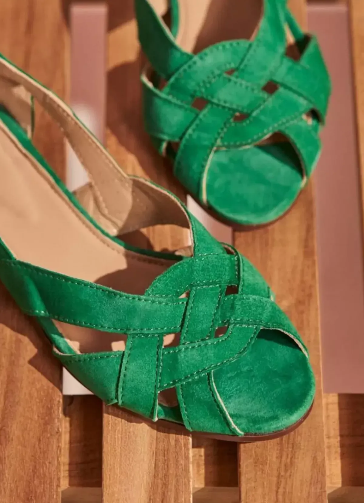 Danefæ Sandalen>M.Moustache Clementine Sandal Green