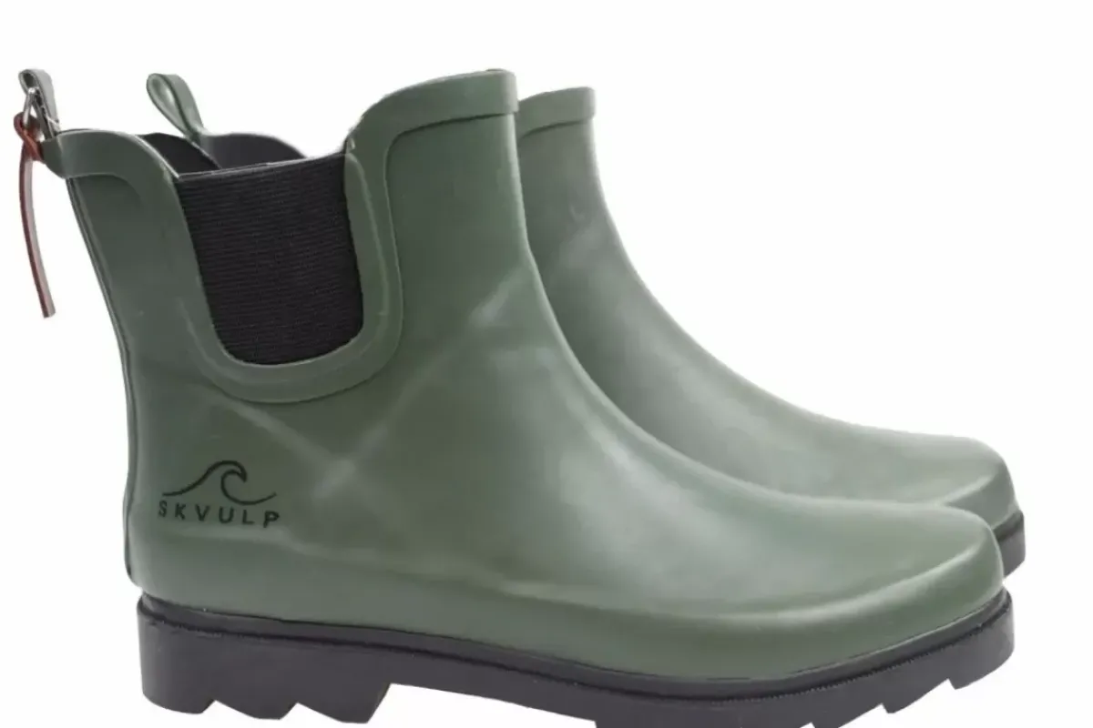 Danefæ Gummistiefel>Morso Rubberboot Skvulp Low Army Green
