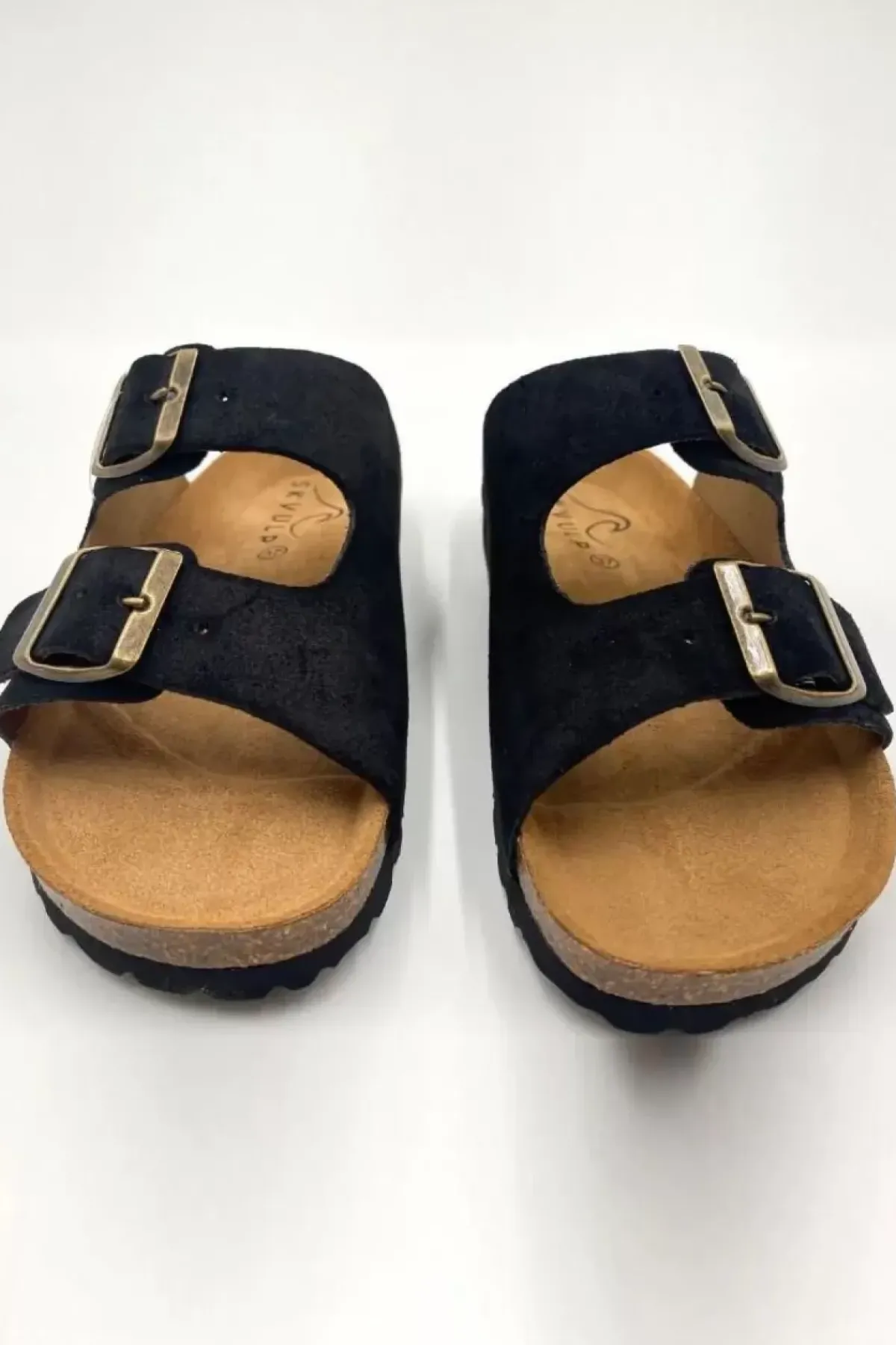 Danefæ Sandalen>Morso Skvulp Biosandal - Suede Black
