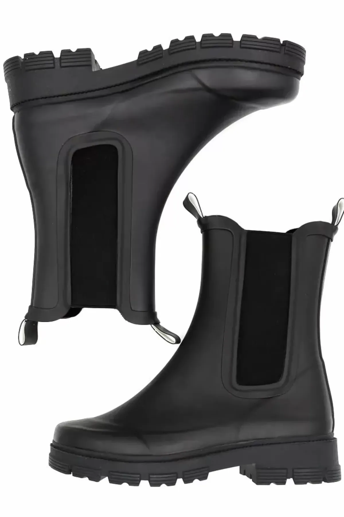 Danefæ Gummistiefel>Nedbor Chunky Gummistovler Black