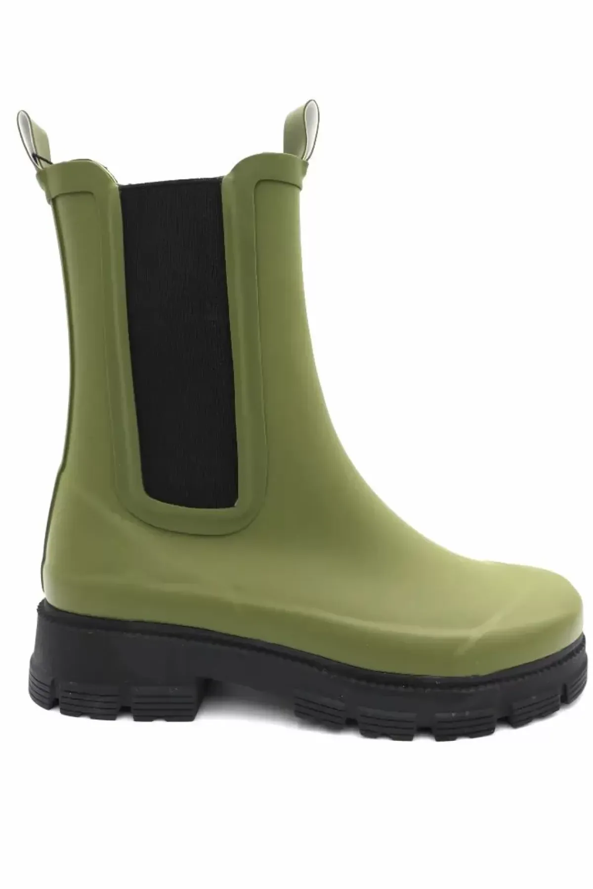Danefæ Gummistiefel>Nedbor Chunky Gummistovler Green