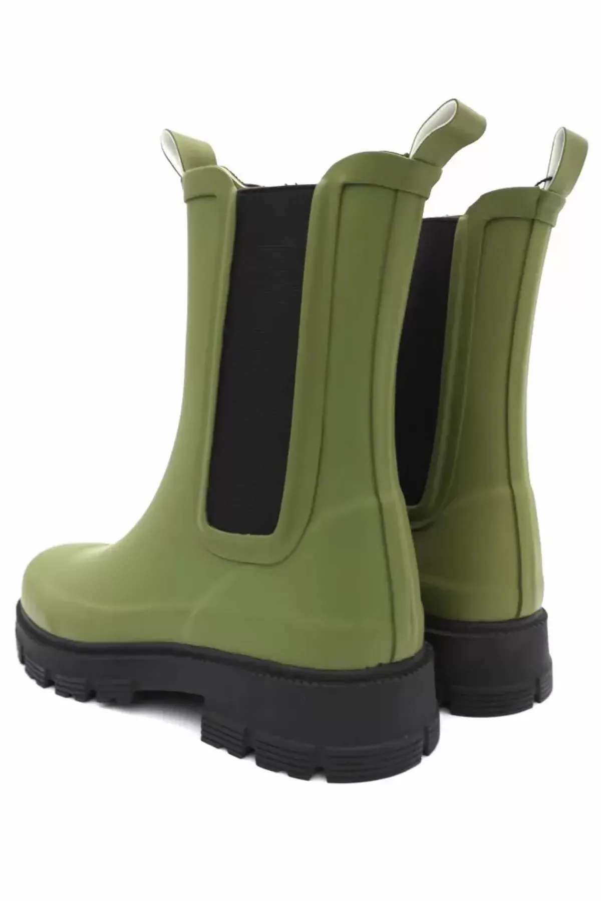 Danefæ Gummistiefel>Nedbor Chunky Gummistovler Green