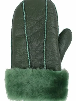 Danefæ Handschuhe>No Waste Sheepskin Napa Gloves Green