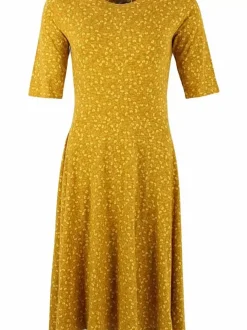 Danefæ Kleider>Organic - Danecharlotte Viscose Dress Occer Fleurie
