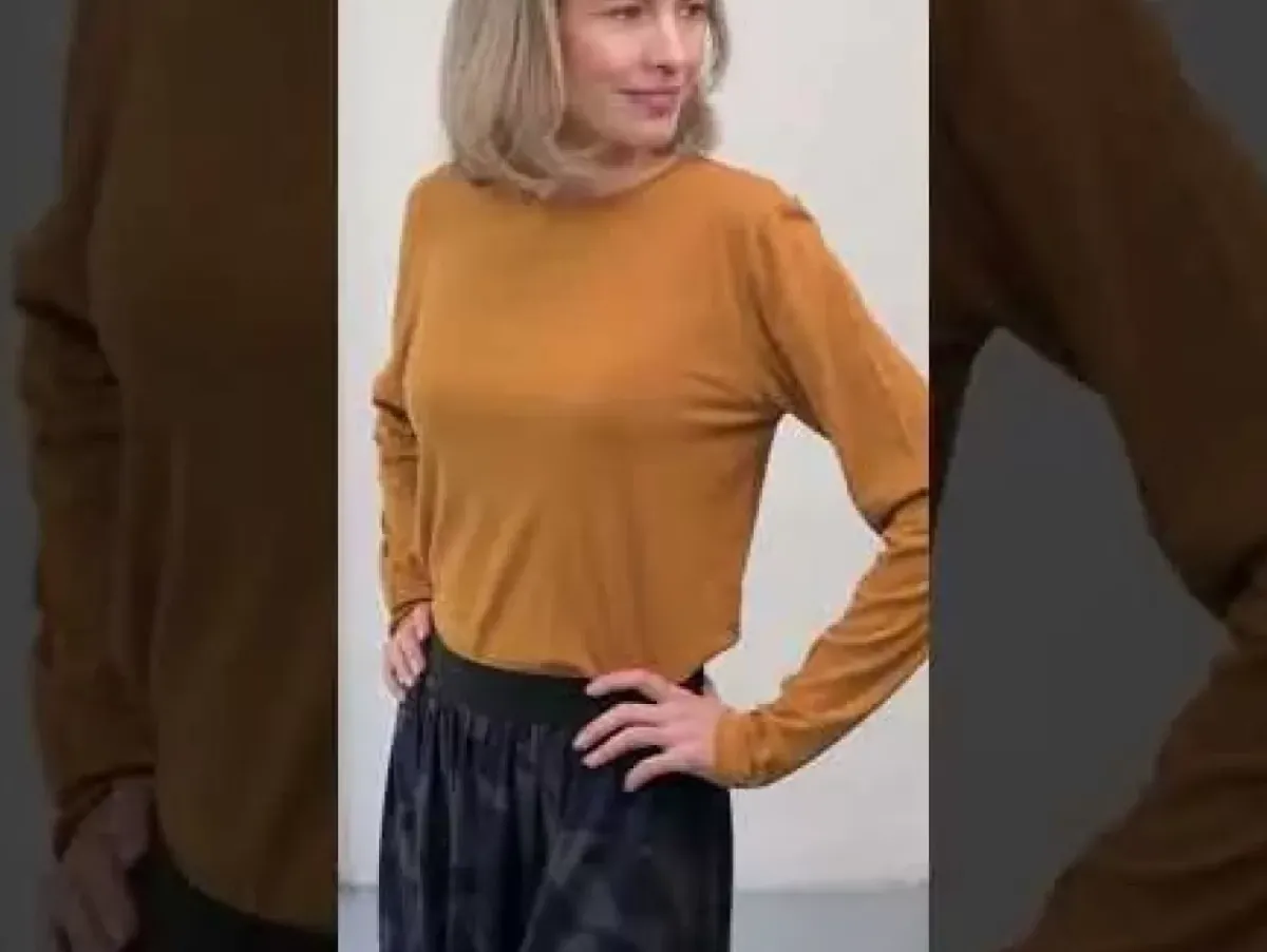 Danefæ Röcke>Organic - Danechichi Skirt Grey Marine Bloom Boom