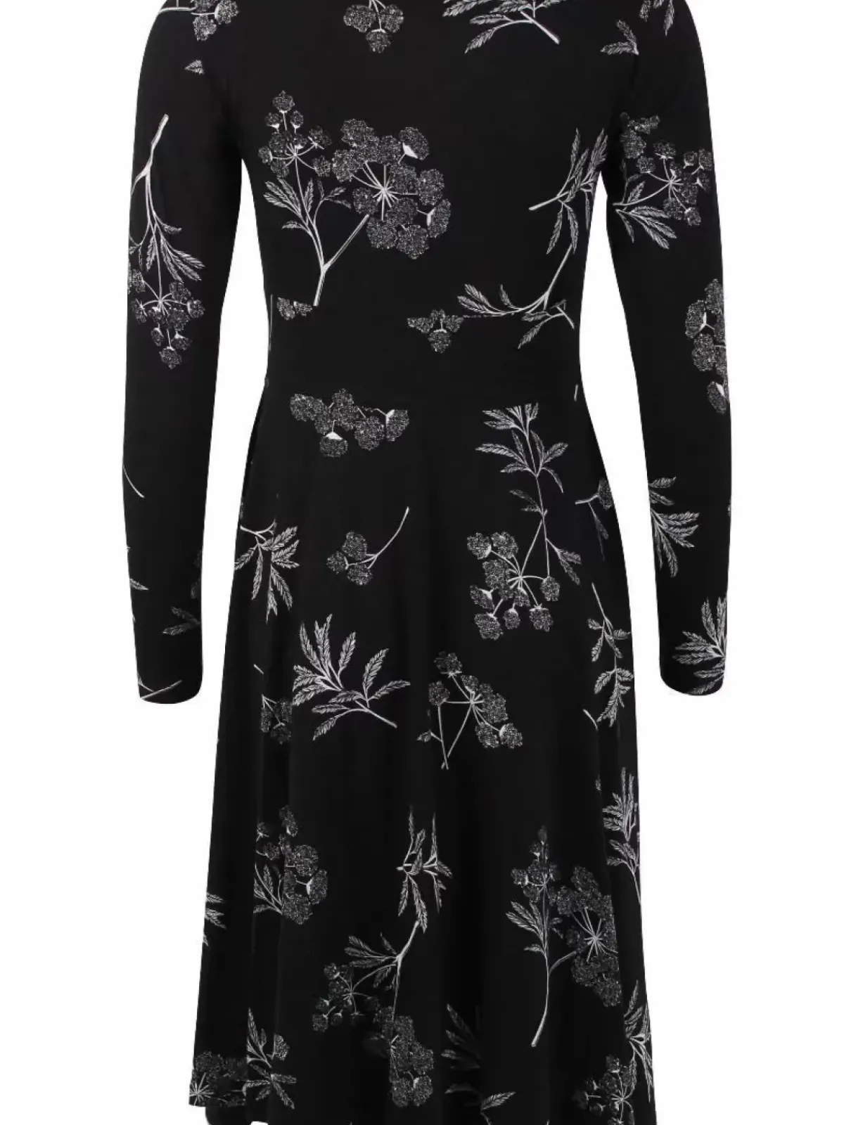 Danefæ Kleider>Organic - Danesigrid Viscose Slub Dress Black Hemlock