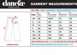 Danefæ Hosen>Organic - Danodense Pants Black Mauve/Grey Mauve Fleurie