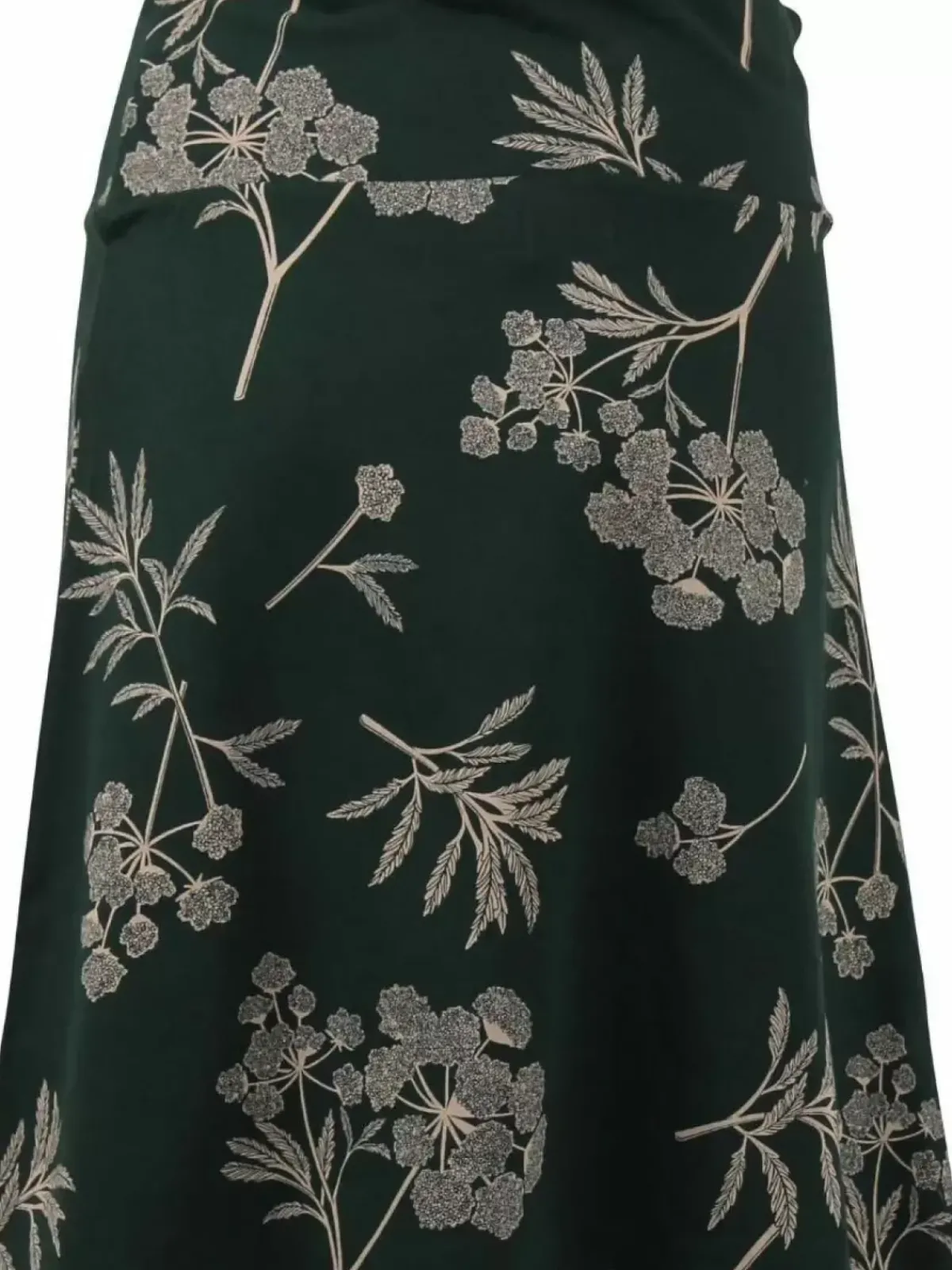Danefæ Röcke>Organic - Lissen Skirt Black Green Hemlock