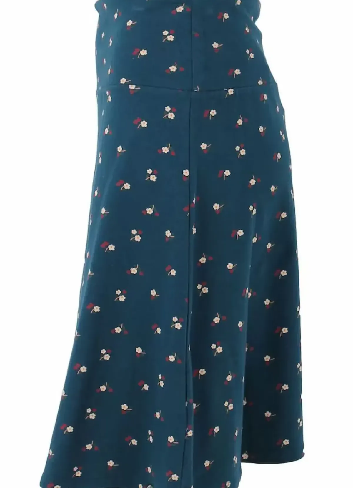 Danefæ Röcke>Organic - Lissen Skirt Stone Blue Miniflower