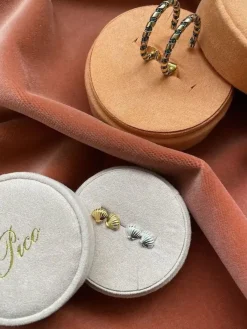 Danefæ Schmuck>Pico Cph Ariel Stud Solvfarvet