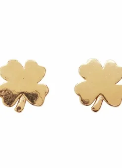 Danefæ Schmuck>Pico Cph Lucky Clover Stud Guldbelagt
