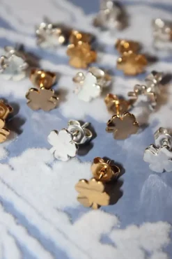 Danefæ Schmuck>Pico Cph Lucky Clover Stud Silver