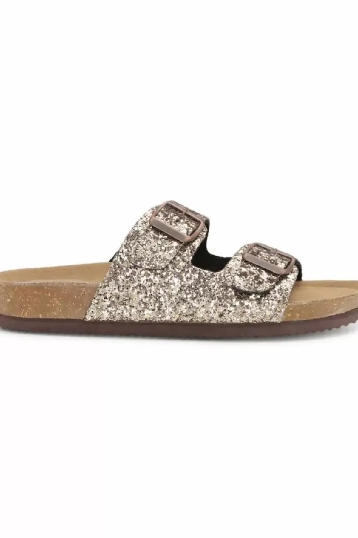 Danefæ Sandalen>Rugged Gear Bio Two Strap Gold Glitter