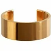 Danefæ Schmuck>Scherning Cut Cuff Guldbelagt