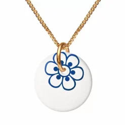 Danefæ Schmuck>Scherning Flora Halskaede Ultramarine