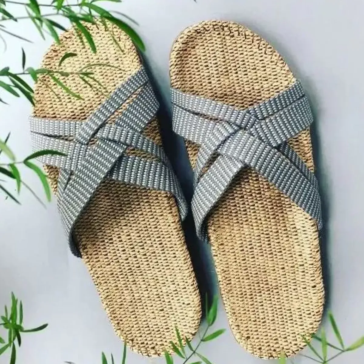 Danefæ Sandalen>Shangies Women Grey Stripes