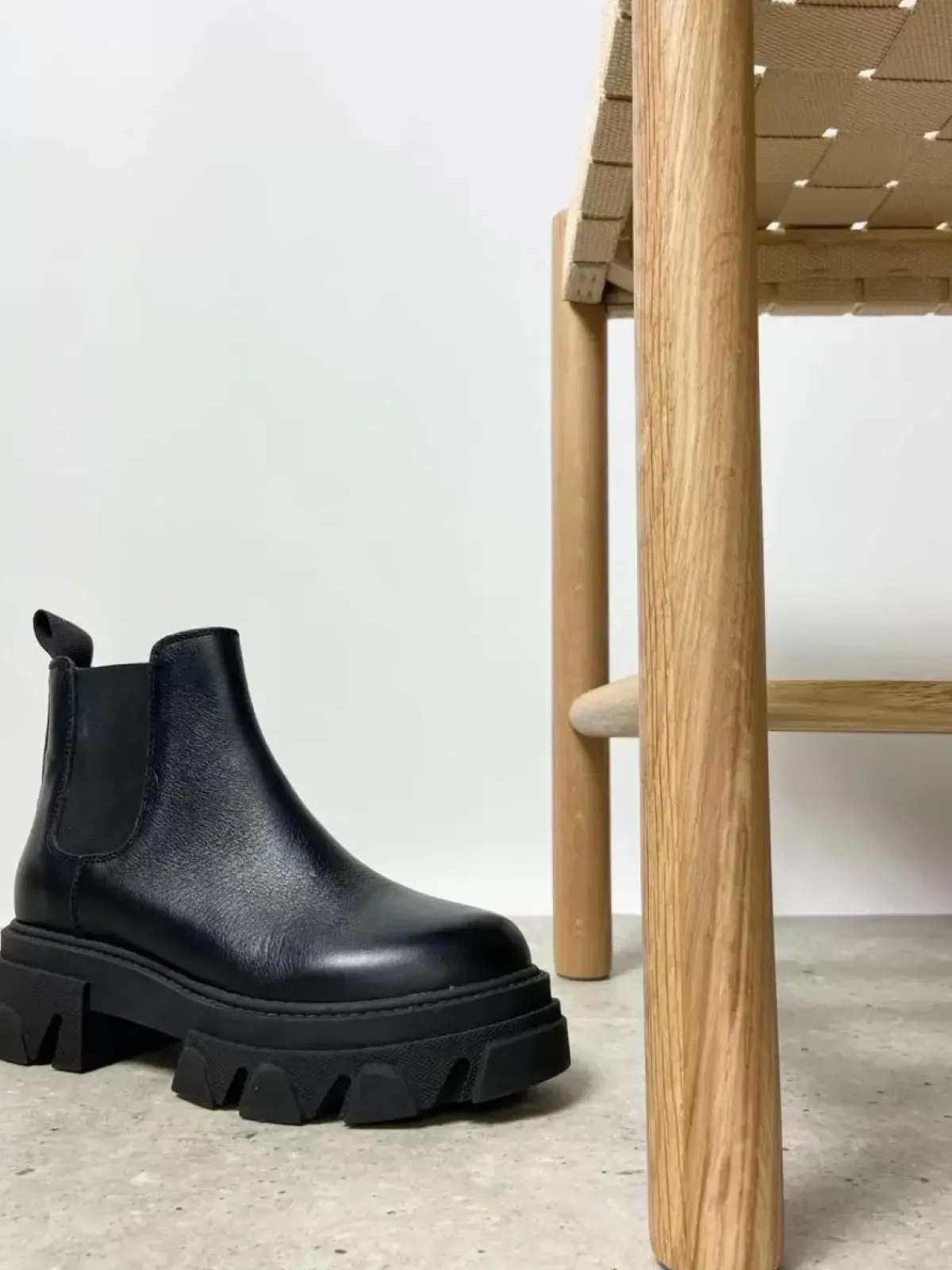 Danefæ Stiefel>Shoedesign Cph Grounded Low Black