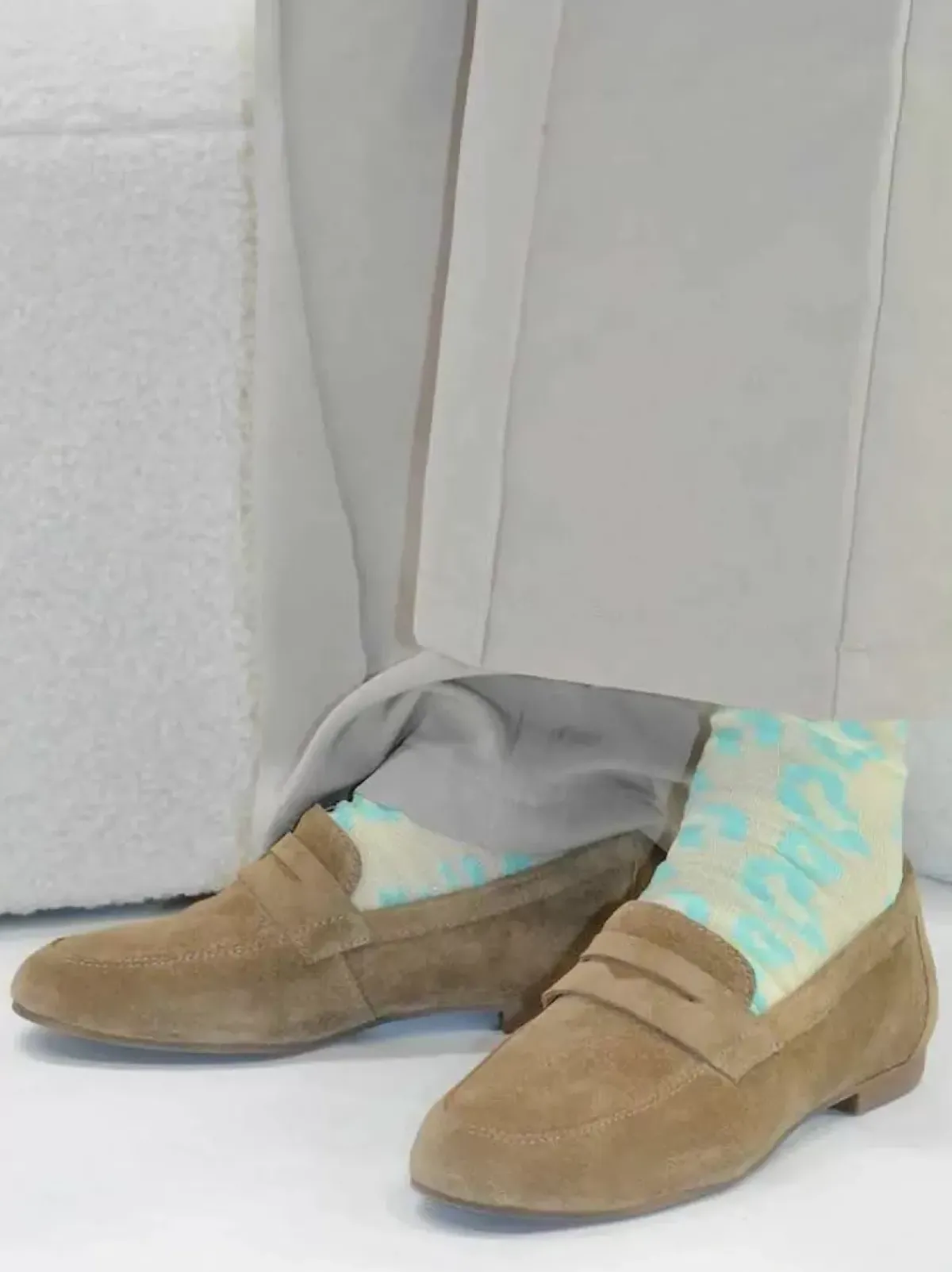 Danefæ Schuhe>Shoedesign Cph Mali Suede Beige