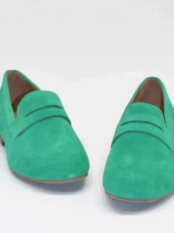 Danefæ Schuhe>Shoedesign Cph Mali Suede Green