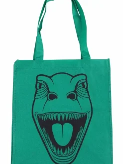 Danefæ Taschen>Shopping Net (Large) Green T-Rex