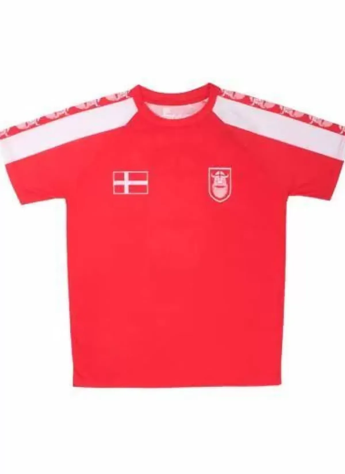 Danefæ T-Shirts>Superfan X Red/White