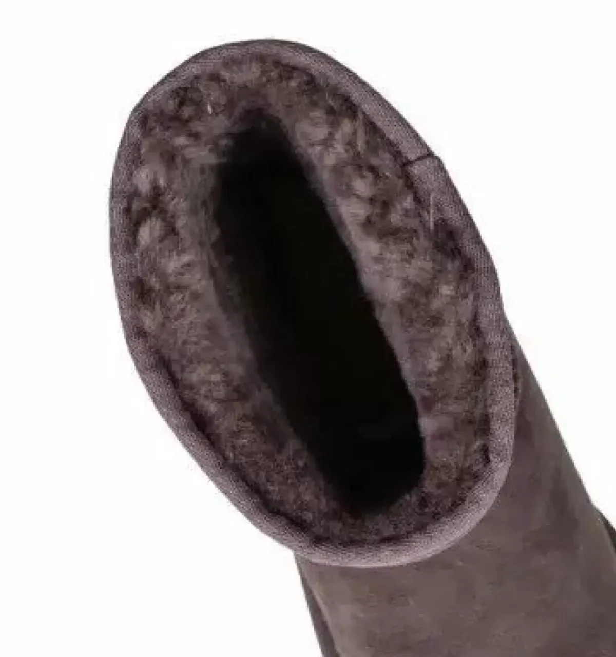 Danefæ Winter-Bademäntel>Tall Sheepskin Boots Goudron (Grey)
