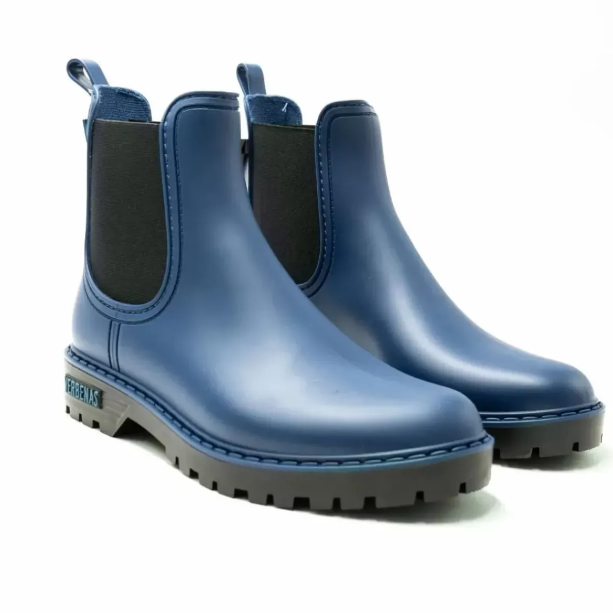 Danefæ Gummistiefel>Verbenas Gaudi Mate Azul/Negro