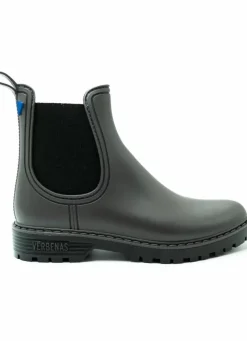 Danefæ Gummistiefel>Verbenas Gaudi Mate Gris/Negro