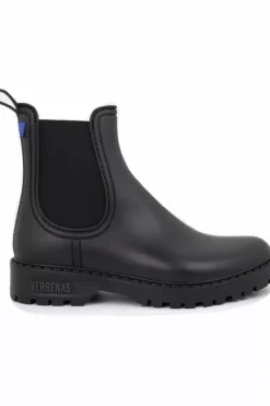 Danefæ Gummistiefel>Verbenas Gaudi Mate Negro/Negro