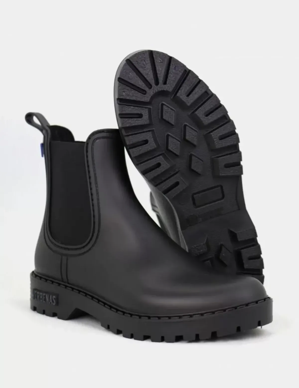 Danefæ Gummistiefel>Verbenas Gaudi Mate Negro/Negro
