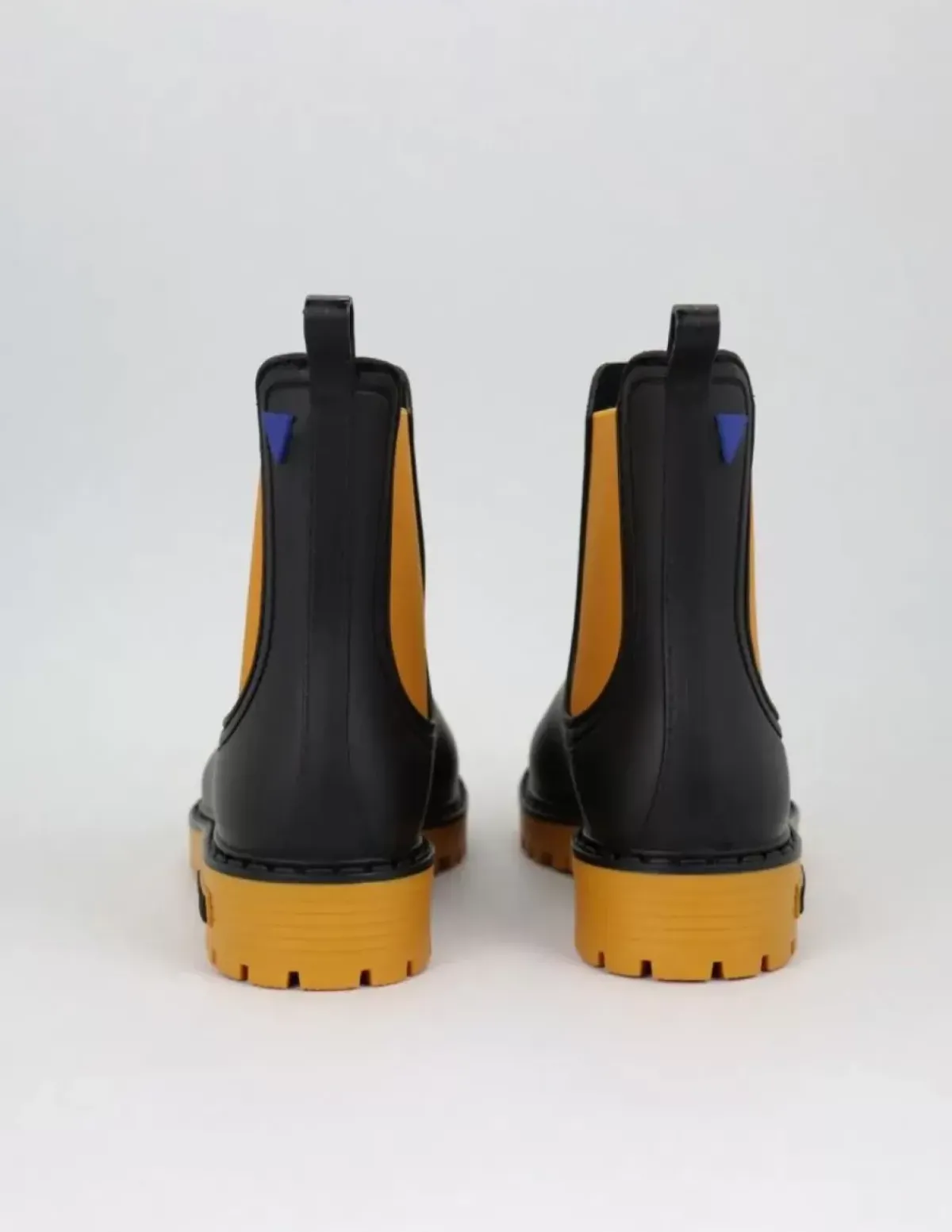 Danefæ Gummistiefel>Verbenas Gaudi Mate Negro/Ocre