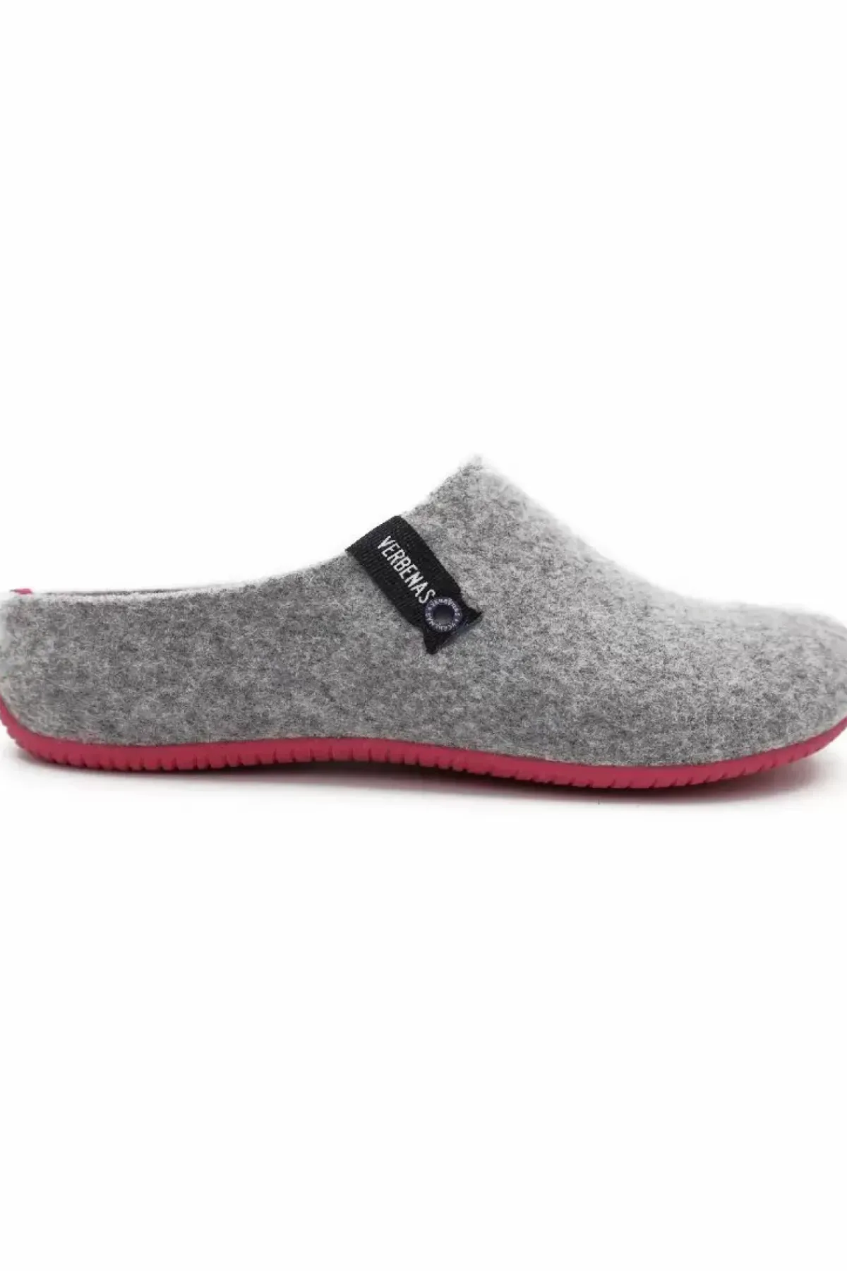 Danefæ Hausschuhe>Verbenas York Fieltro Pet Combi Gris/Fucsia