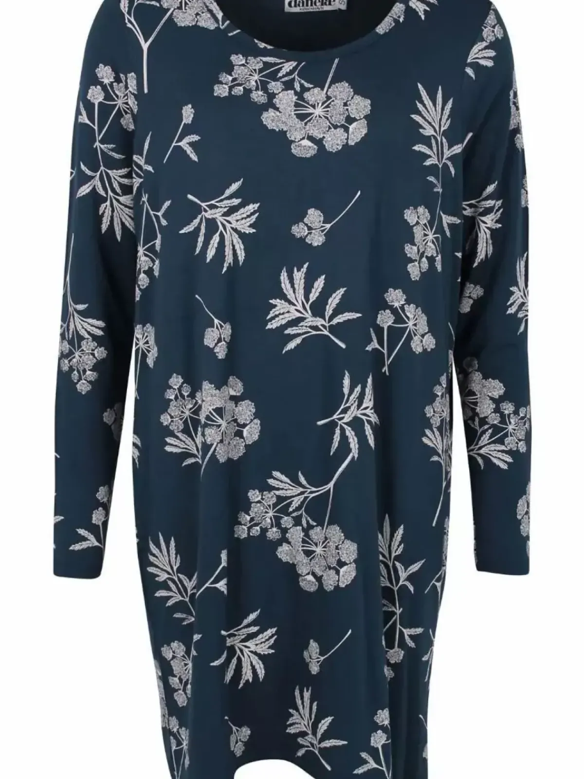 Danefæ Tunicas>Veronica Tunic Dusty Navy Hemlock