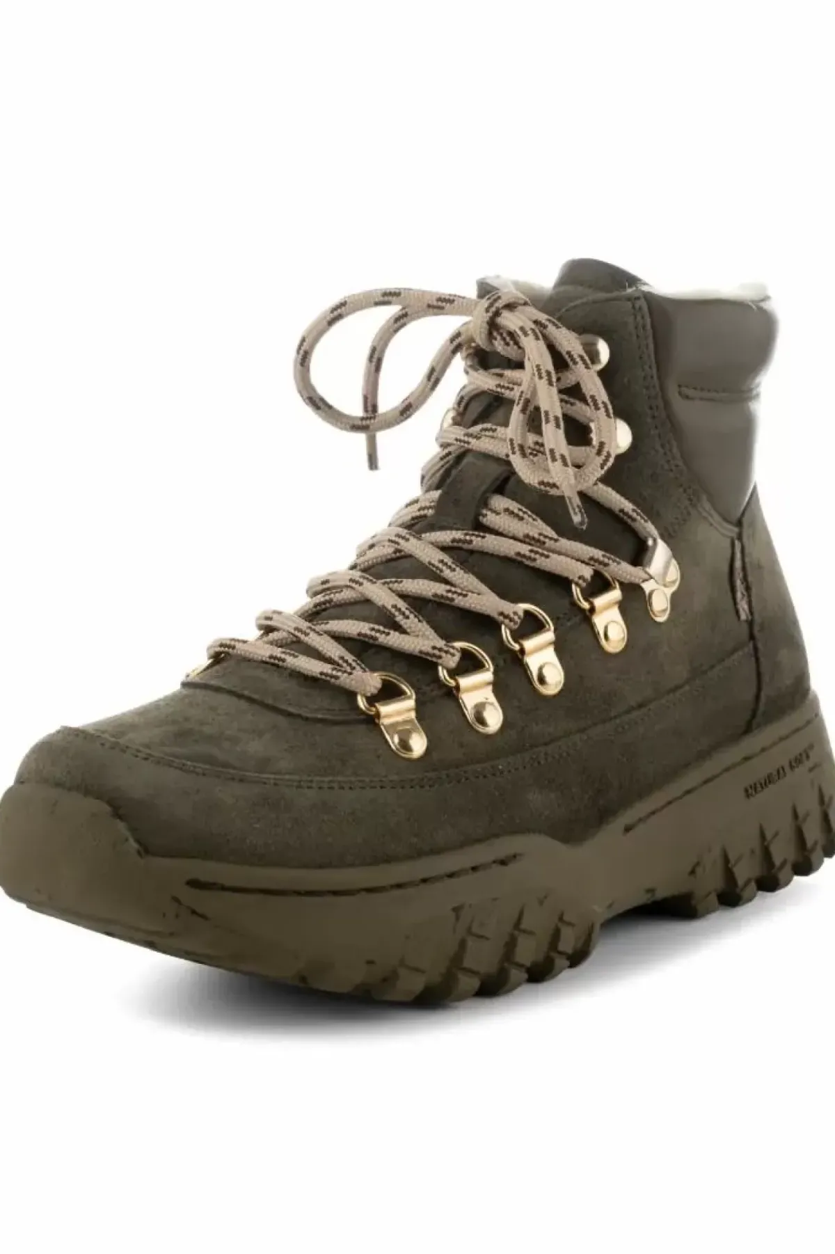Danefæ Stiefel>Woden Iris Track Suede Moss