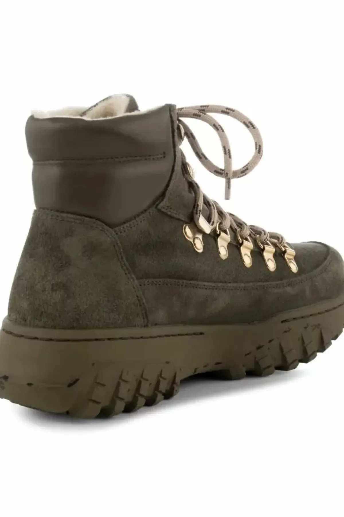 Danefæ Stiefel>Woden Iris Track Suede Moss