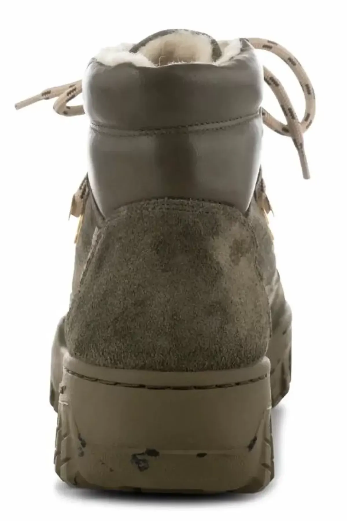Danefæ Stiefel>Woden Iris Track Suede Moss