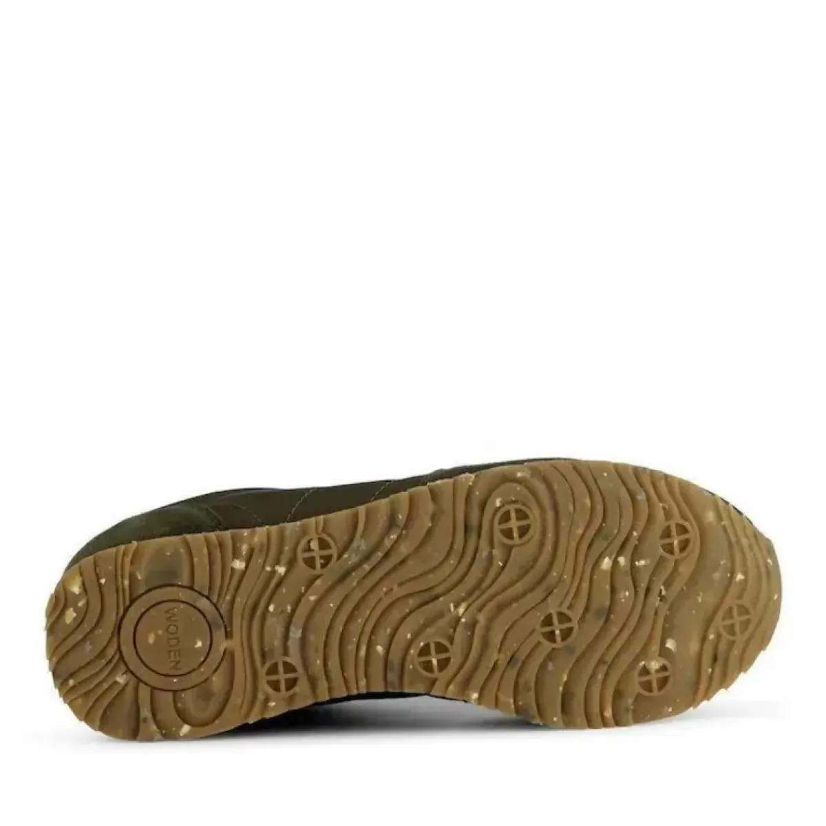Danefæ Sneakers>Woden Nora Iii Leather Dark Olive